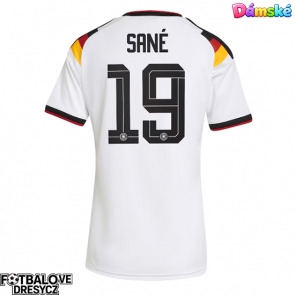 Německo Leroy Sane #19 Dámské Domácí Dres MS 2026 Krátký Rukáv